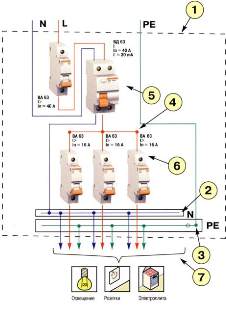 Circuit de commutation RCD pour entrée monophasée