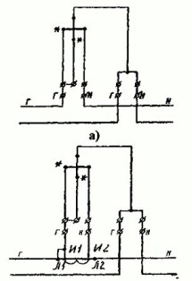 Schémas de commutation pour un compteur d'énergie active monophasé