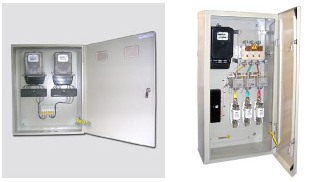 Instalação e instalação de medidores elétricos