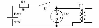 Détection de court-circuit avec une lampe néon