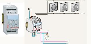 Circuit de commutation de gradateur de télécommande