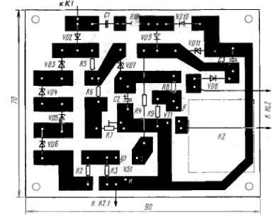 Conception PCB du dispositif de protection contre les surtensions