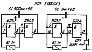 Przerywany generator dźwięku