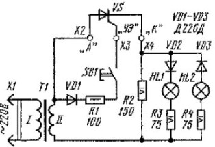 Circuit de contrôle du thyristor