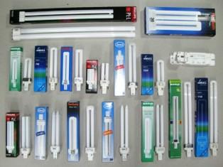 Tubes fluorescents compacts pour ballasts électroniques externes