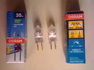 Lampes halogènes IRC à capsule OSRAM