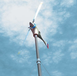 Éolienne éolienne 2000