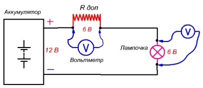 Comment connecter une ampoule à une tension différente