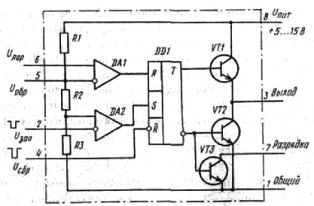 temporizador integrado NE555