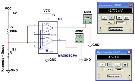 Circuits comparateurs