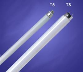 Tubes fluorescents T5 et T8