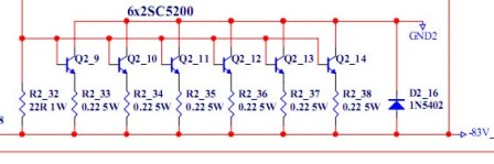 l'avomètre vous permet de déterminer plus précisément la résistance de la section base-émetteur