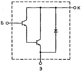 Dispositif interne à transistor composite