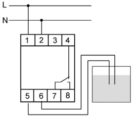 Schémas de câblage du relais PZ-828