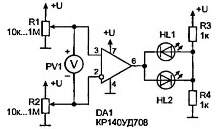 Circuit opérationnel de l'amplificateur de rétroaction