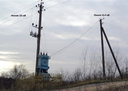 Transformator 10 / 0,4 kV w spółdzielni garażowej