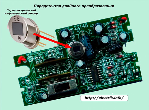 Pyrodétecteur à double conversion