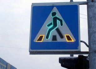 panneaux de signalisation à LED