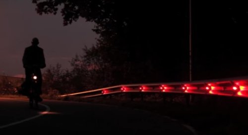 Éclairage routier à partir de l'électricité des plantes