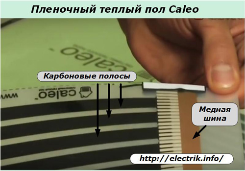 Филмов топлоизолиран под на Caleo