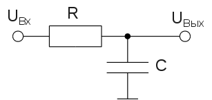 Circuito para determinar a capacitância de um capacitor