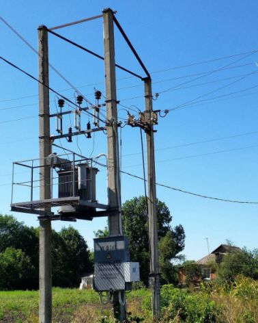 Alimentation électrique du village