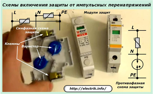 Схема за защита от пренапрежение