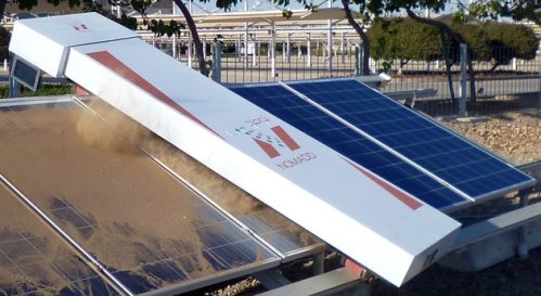 Robot de nettoyage de panneaux solaires