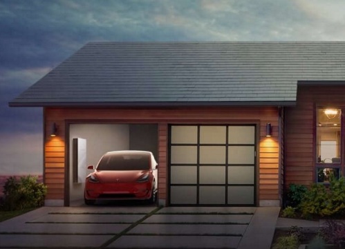 Telhas solares Tesla