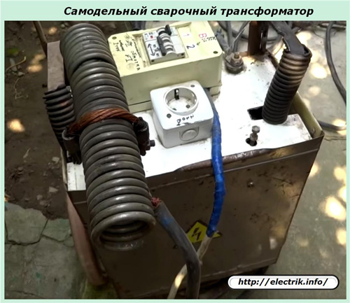 Domowy transformator spawalniczy