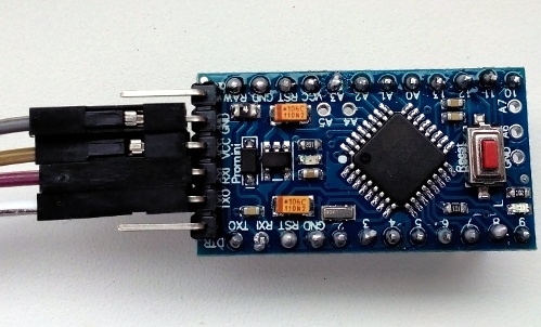 Připojení Arduino