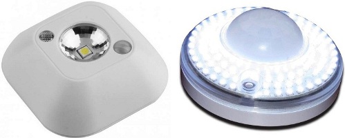 Lâmpadas com sensor de movimento para apartamento e casa