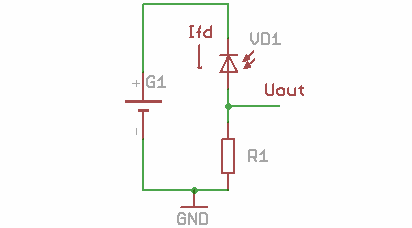 Photodiode iespējot ķēdi fotokonvertora režīmā