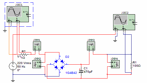 Circuit demi-onde