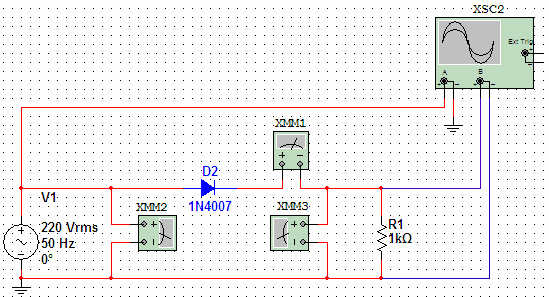 Circuit demi-onde