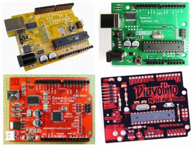 Пълни Arduino клонинги