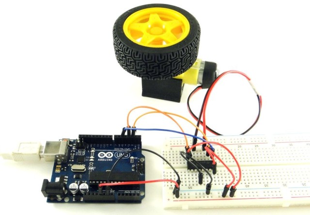 Motora un servovadība ar Arduino