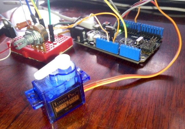 Arduino a servo