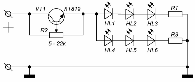 Circuit transistor bipolaire