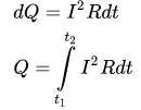 Lei de Joule-Lenz em forma integral