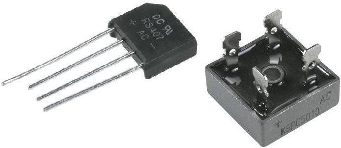 Ponts de diodes pour la rectification AC vers DC