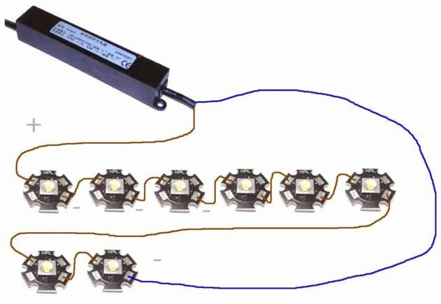 Conectando LEDs ao driver