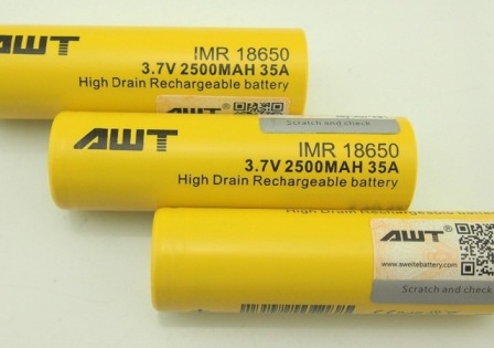 Battery 18650 2500mAh