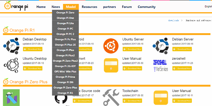 Qual é a diferença entre Raspberry vs Orange