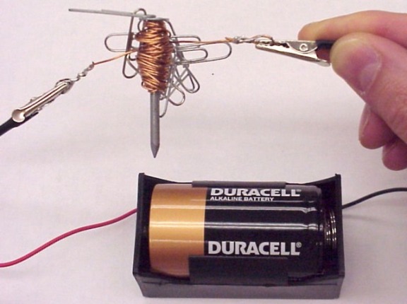 Najprostszy elektromagnes