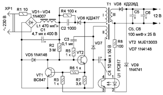 Circuit auto-générateur