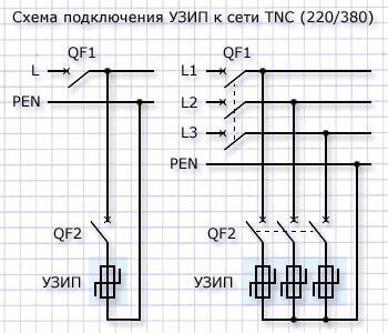 SPD схема на свързване