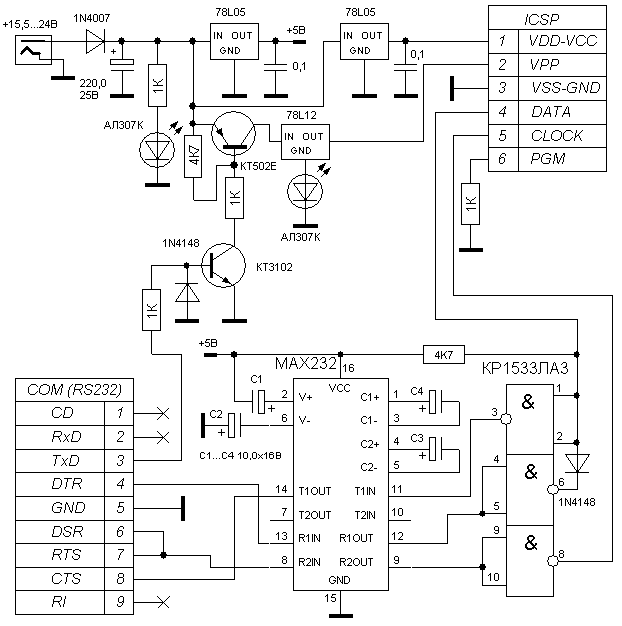 Obwód programatora