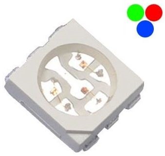 LED SMD5050 multicolorido