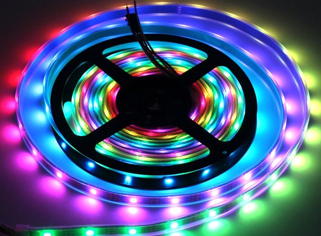 RGB LED sloksne